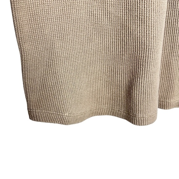 Banana Republic Tan Henley Shirt Long Sleeve Men's Size Small - Picture 5 of 5